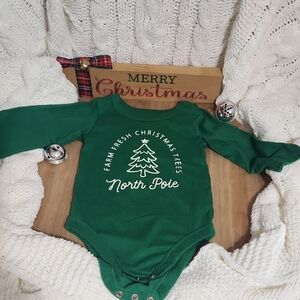 Farm Fresh Christmas Trees Onsie